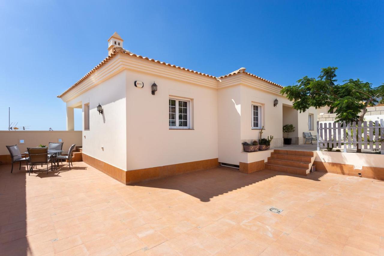 Tabaiba Luxus Chalet With Heatable Pool El Rosario  エクステリア 写真